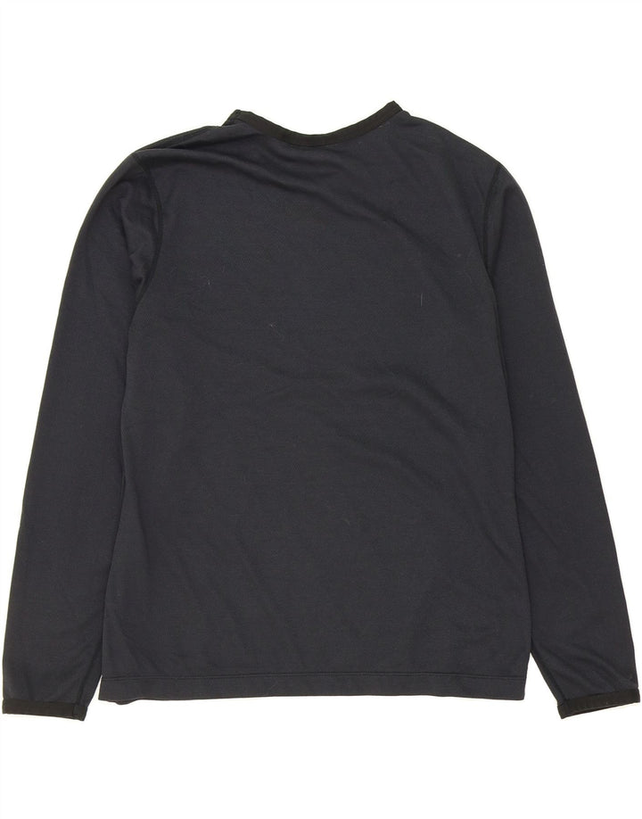NIKE Boys Top Long Sleeve 13-14 Years Black Vintage Nike and Second-Hand Nike from Messina Hembry 