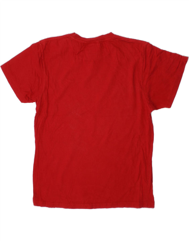 NIKE Boys T-Shirt Top 10-11 Years Medium Red Cotton Vintage Nike and Second-Hand Nike from Messina Hembry 