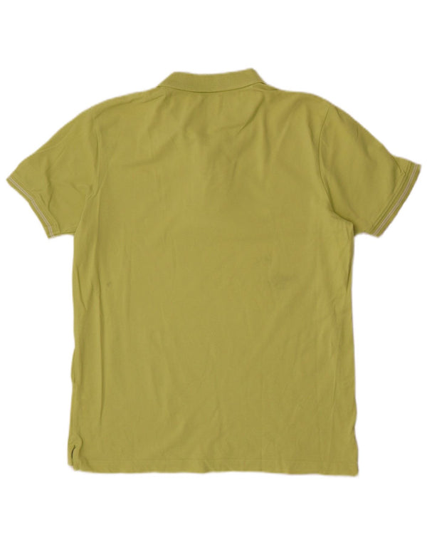 Dack's Mens Polo Shirt XL Green Cotton