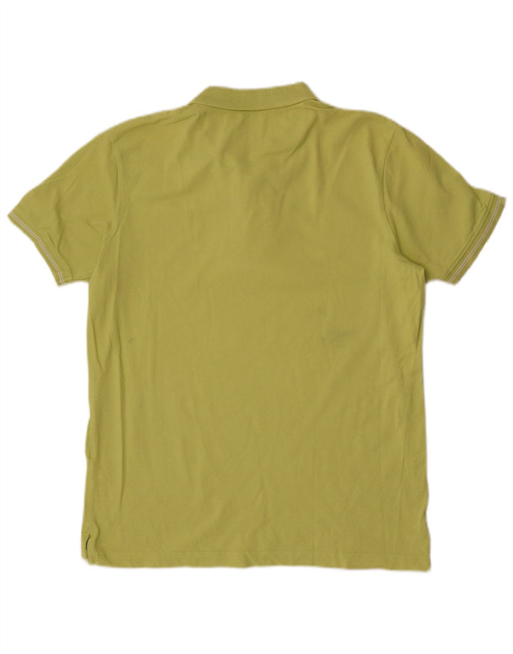 Dack's Mens Polo Shirt XL Green Cotton