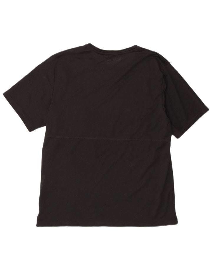 Nike Herre Dri Fit T-Shirt Top Medium Sort Polyester