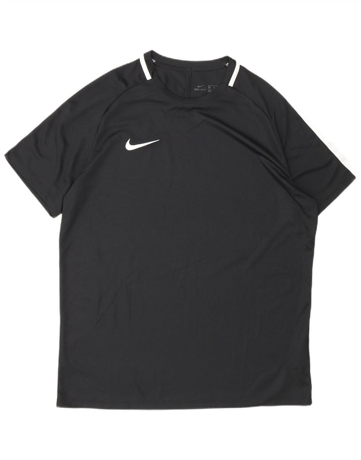 Nike herre Dri Fit T-shirt top XL sort polyester