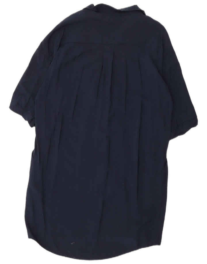 Whistles Womens Oversized 3/4 Sleeve Shift Dress UK 14 Medium Navy Blue