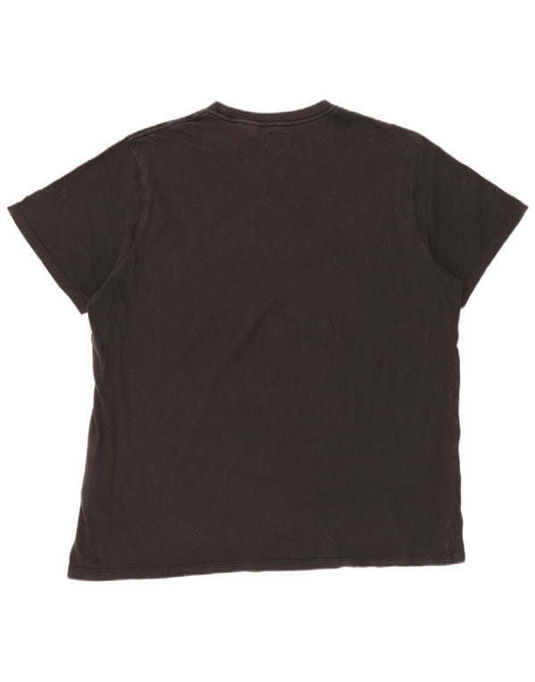 Levi's Herre T-Shirt Top 2XL Sort Bomuld