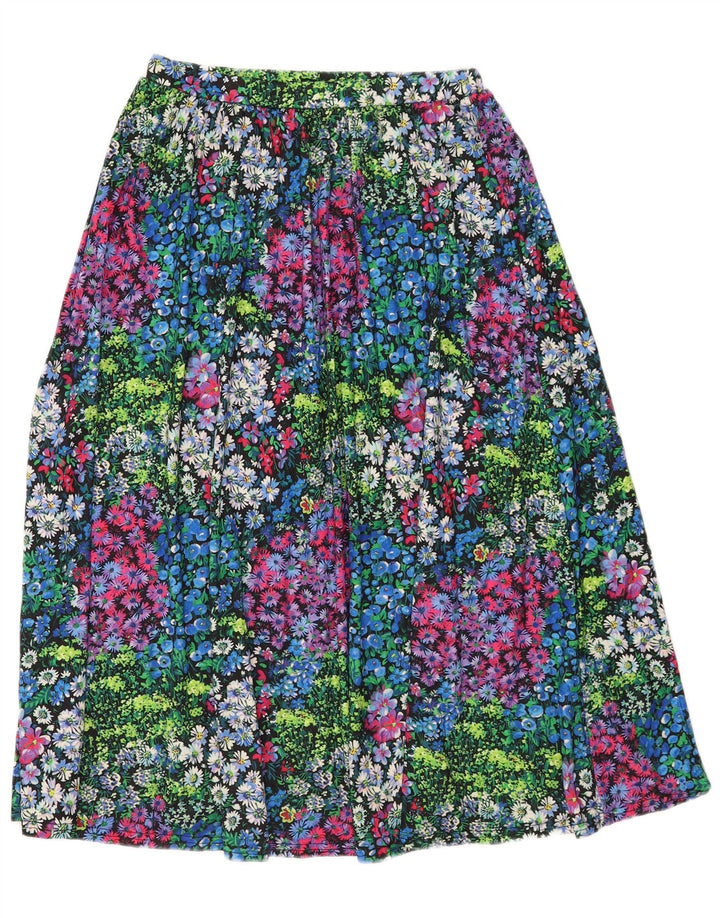 Gonna longuette a pieghe da donna OASIS piccola W26 poliestere floreale multicolore