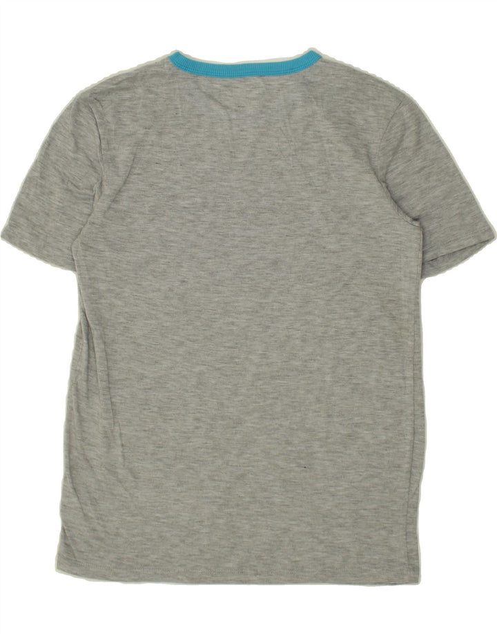 EDDIE BAUER Boys T-Shirt Top 14-15 Years Large Grey Polyester Vintage Eddie Bauer and Second-Hand Eddie Bauer from Messina Hembry 