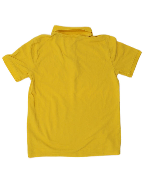Tommy Hilfiger Boys Polo Shirt 15-16 Years XL Gul Bomuld