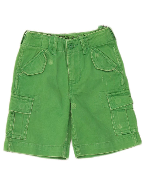 Polo Ralph Lauren Short cargo bébé garçon 18-24 mois W22 coton vert