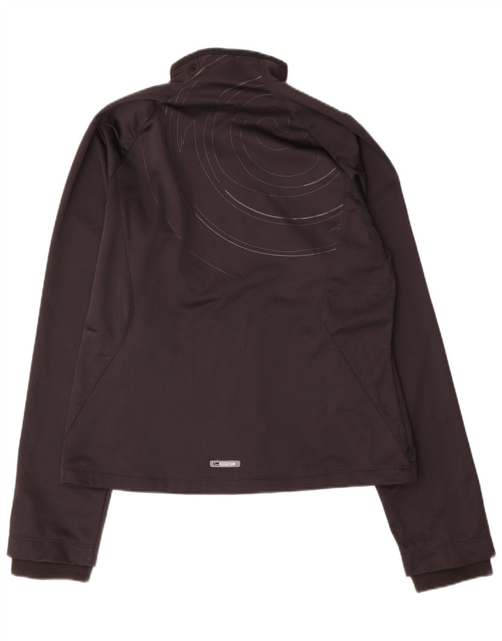 Giacca da ginnastica grafica da donna Puma UK 14 media nera