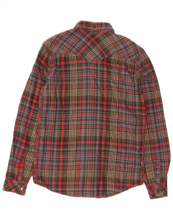 Levi's Chemise Standard Fit Flannel Homme Multicolore Carreaux Coton