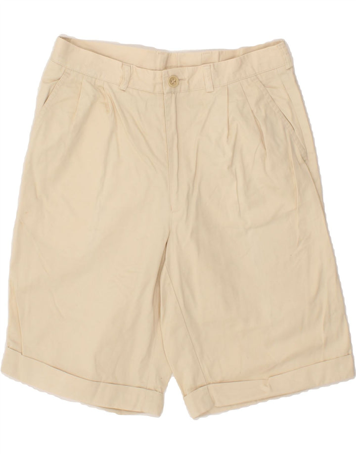 MCGREGOR Mens Pegged Chino Shorts IT 48 Medium W30 Beige Cotton Vintage McGregor and Second-Hand McGregor from Messina Hembry 