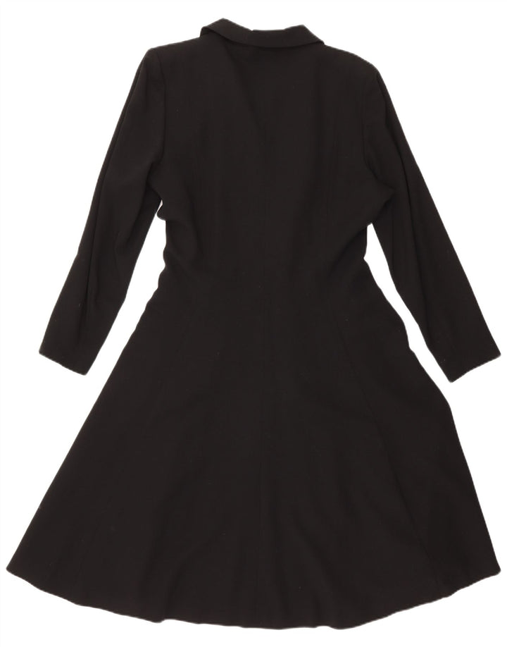STANNER Womens A-Line Dress EU 40 Medium Black
