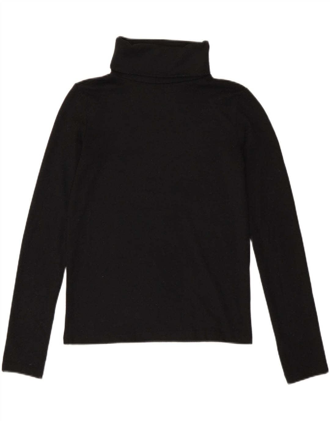 Zara Womens Roll Neck Jumper Sweater UK 12 Medium Black