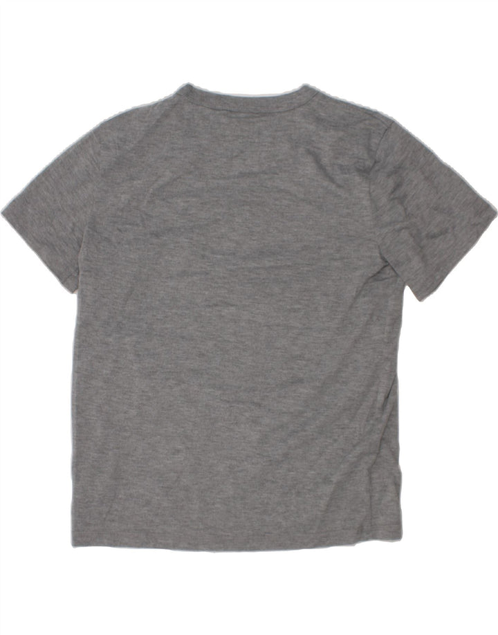 EDDIE BAUER Boys Graphic T-Shirt Top 10-11 Years Medium Grey Polyester Vintage Eddie Bauer and Second-Hand Eddie Bauer from Messina Hembry 