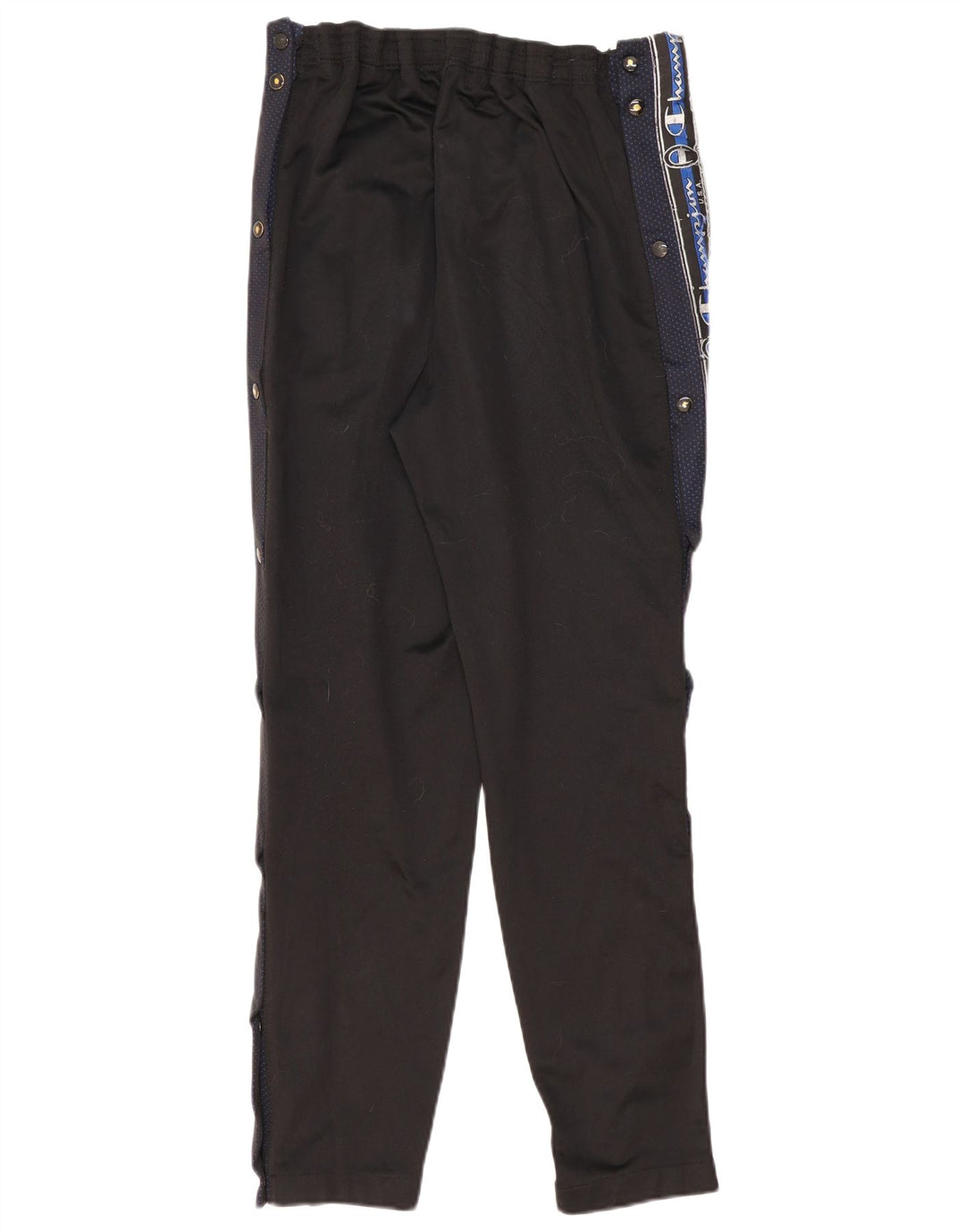 Pantaloni da tuta grafici da uomo Champion piccoli in poliestere nero