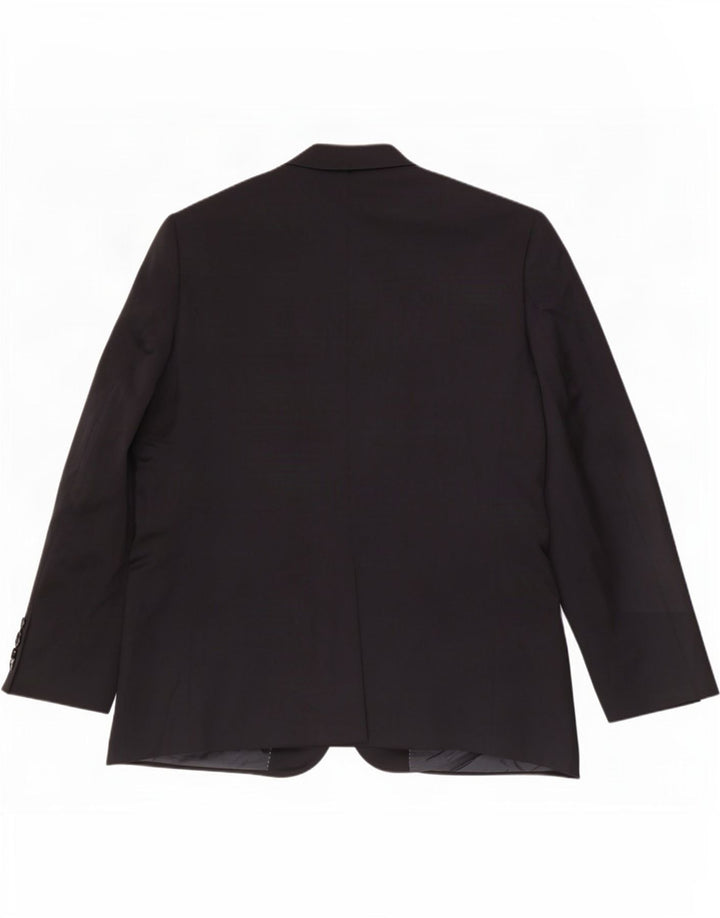 Marks & Spencer Veste blazer longue à 2 boutons pour homme UK 48 2XL Bleu marine