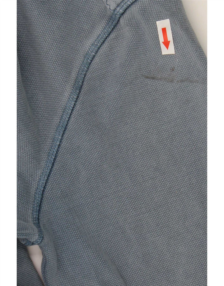 Fat Face Mens Zip Hoodie Sweater Small Blue Cotton