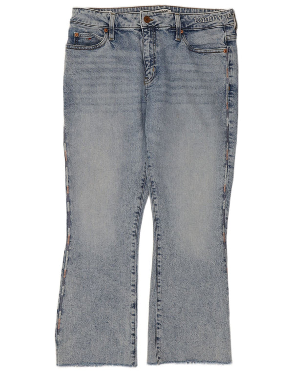Jeans bootcut da donna Tommy Hilfiger W32 L26 cotone blu