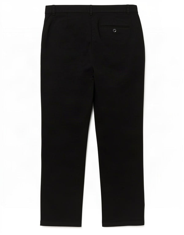 Pantaloni tăiați drept pentru femei Ralph Lauren US 6 Medium W30 L26 Negru