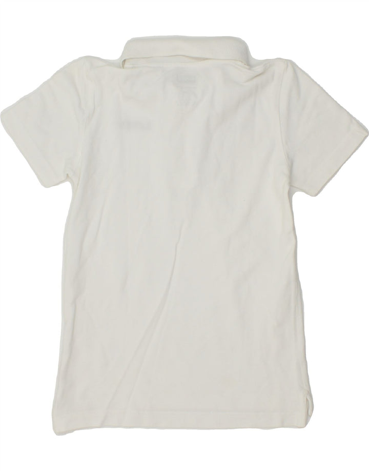 LEVI'S Boys Polo Shirt 9-10 Years White Vintage Levi's and Second-Hand Levi's from Messina Hembry 