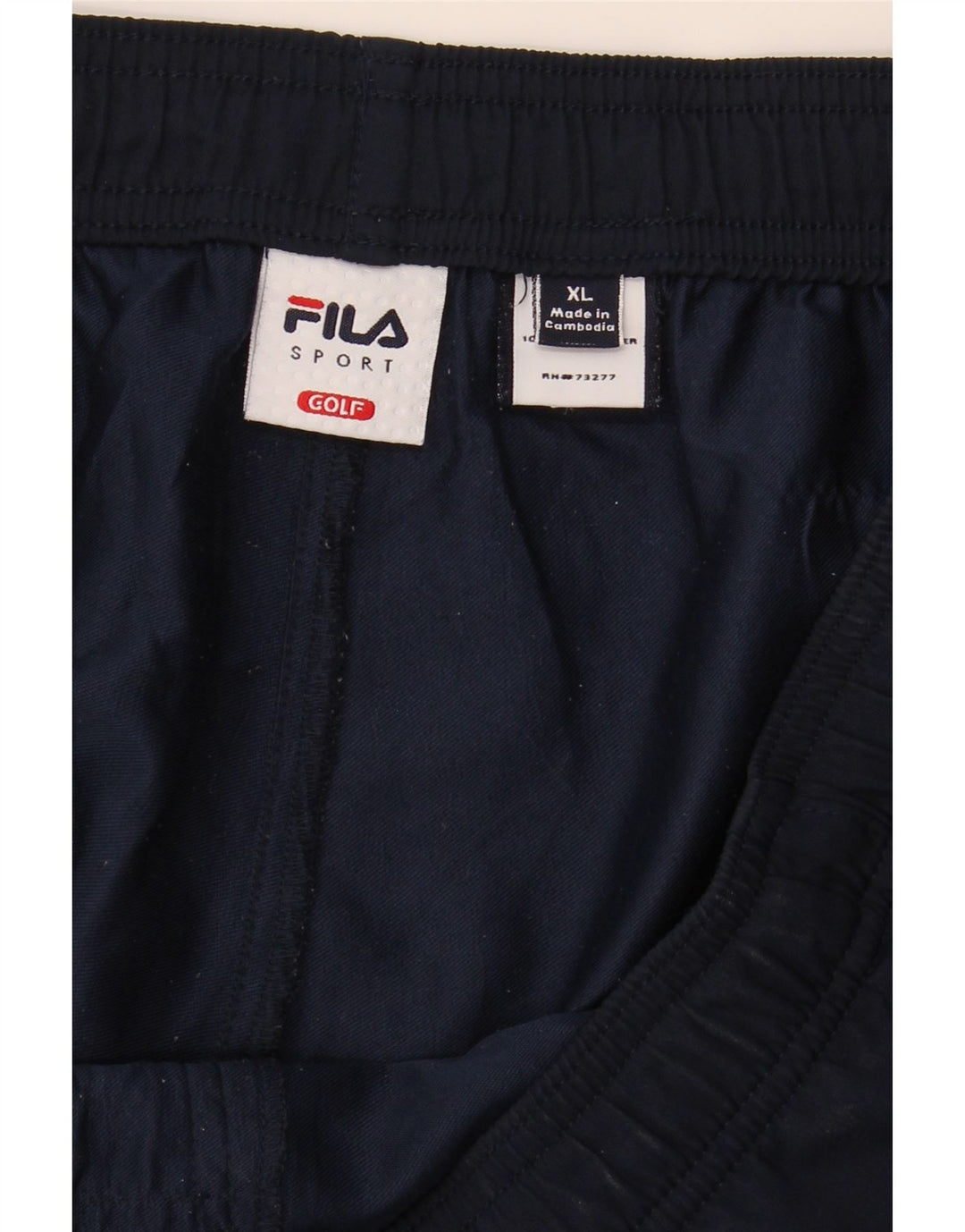 FILA Mens Golf Tracksuit Trousers XL  Navy Blue Polyester Vintage Fila and Second-Hand Fila from Messina Hembry 