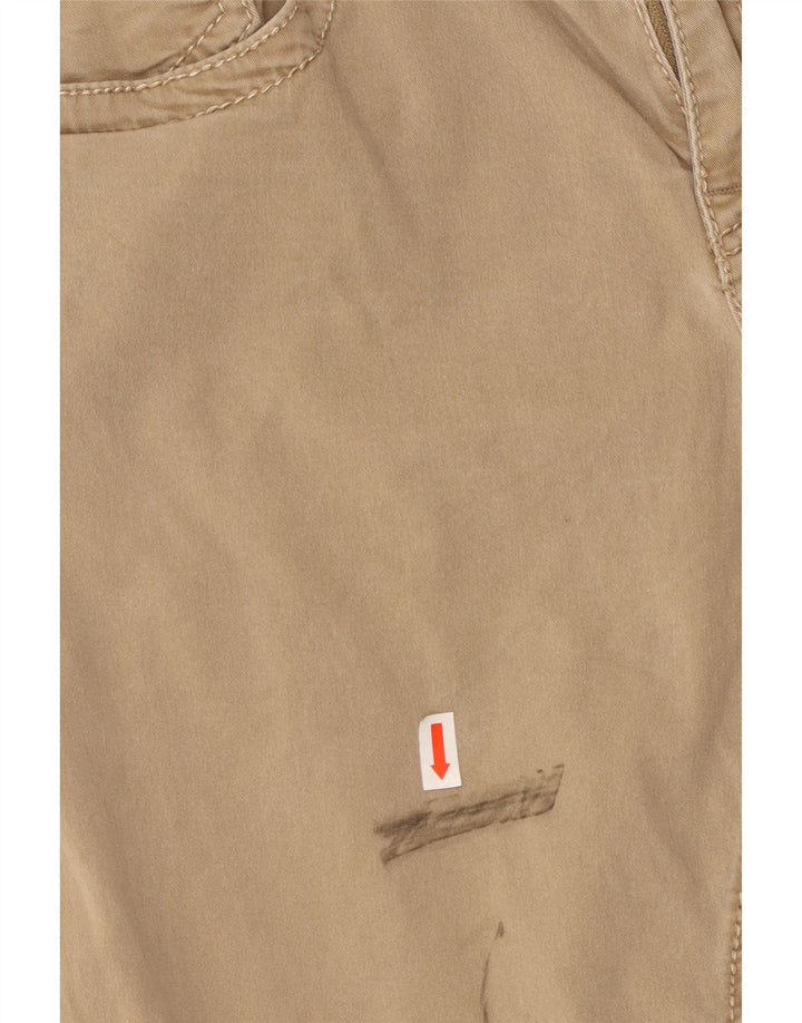 BKE Mens Jake Casual Shorts W32 Medium Beige Cotton