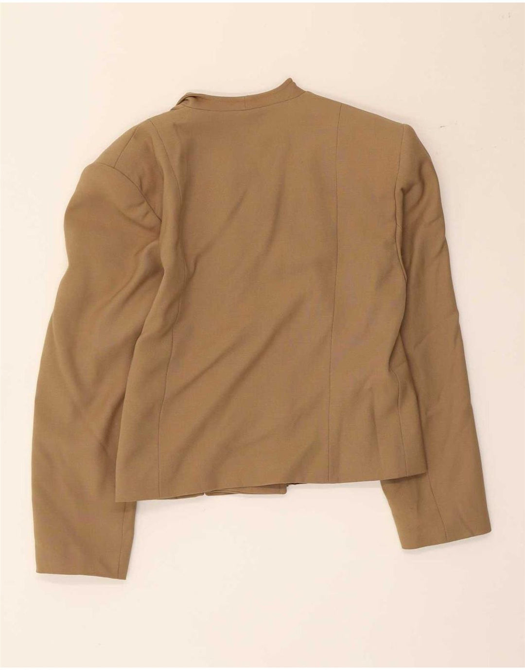 Vintage dame dobbeltradet 2-delt nederdelsæt IT 44 Medium W30 Brun