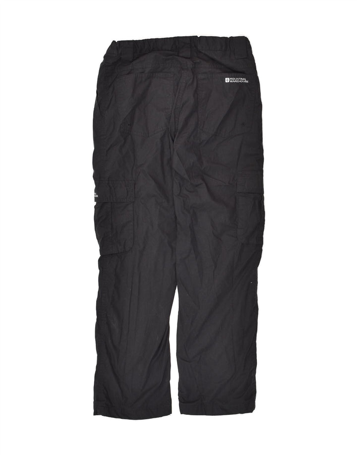 MOUNTAIN WAREHOUSE Girls Windbreaker Trousers 11-12 Years W26 L24 Black | Vintage Mountain Warehouse | Thrift | Second-Hand Mountain Warehouse | Used Clothing | Messina Hembry 