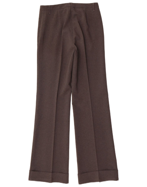 Женские повседневные широкие брюки Sisley IT 42 Medium W26 L32 Серые в крапинку