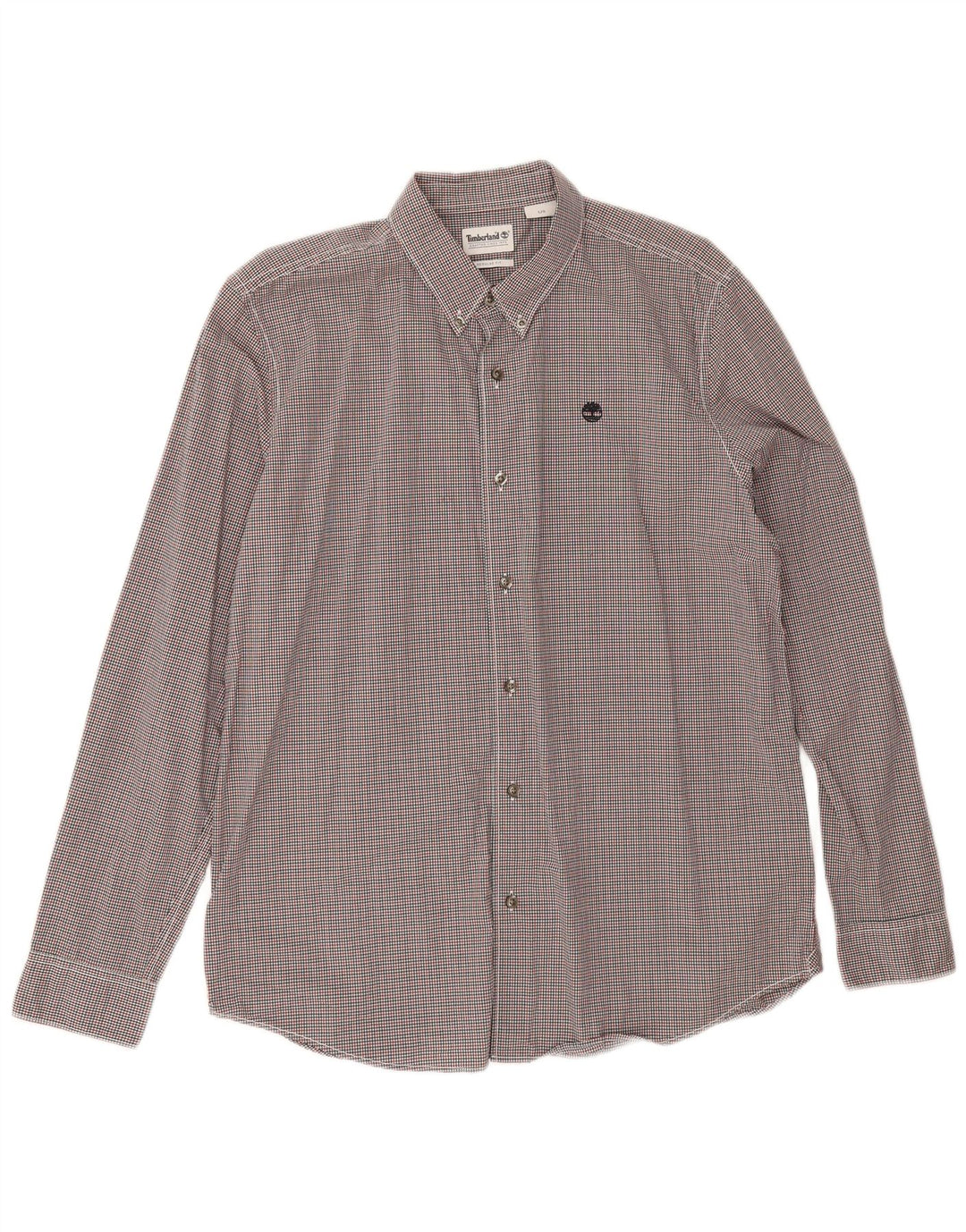 Timberland Herre Regular Fit skjorte Stor flerfarvet Gingham Bomuld
