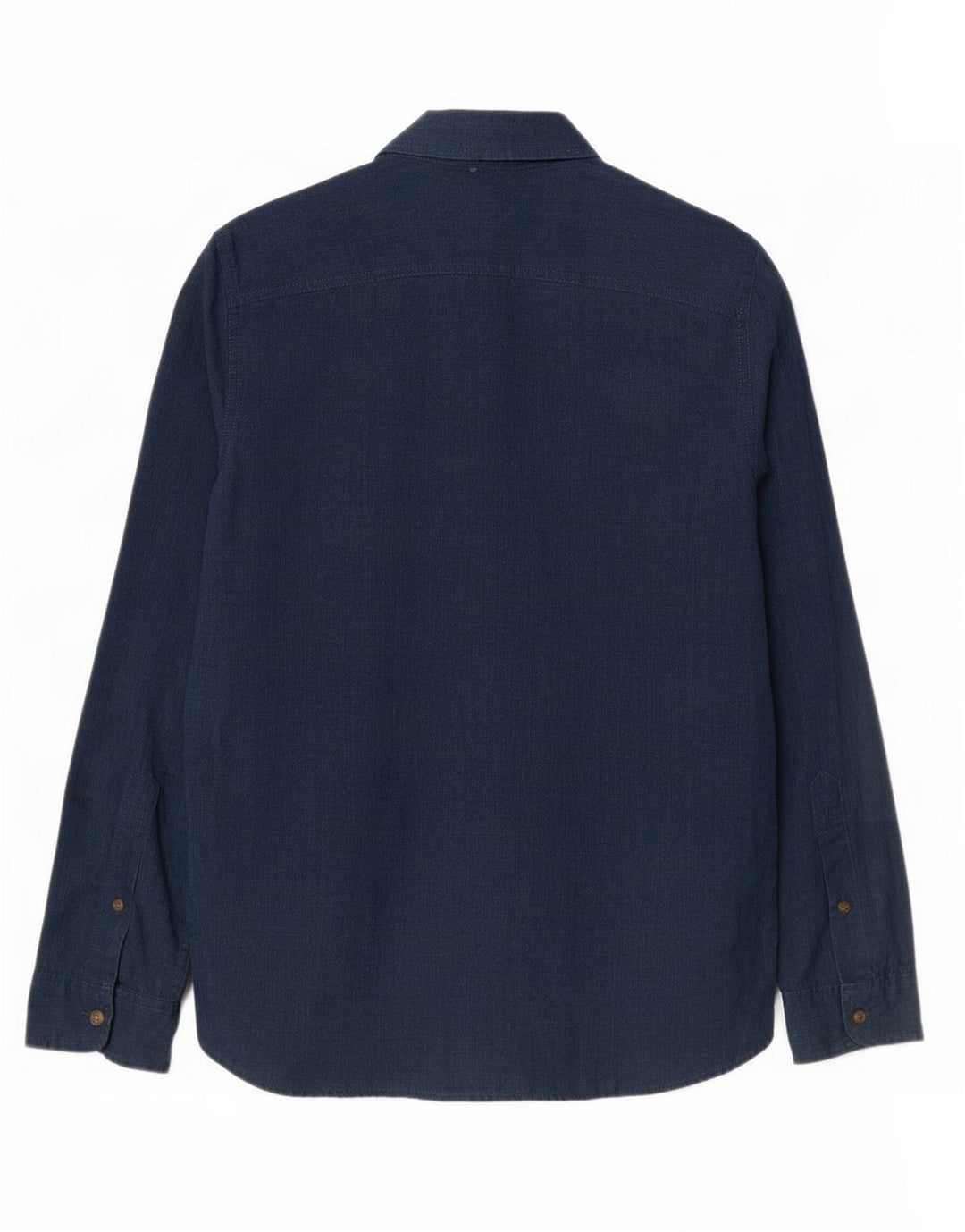 Hollister Mens Shirt Small Navy Blue Cotton