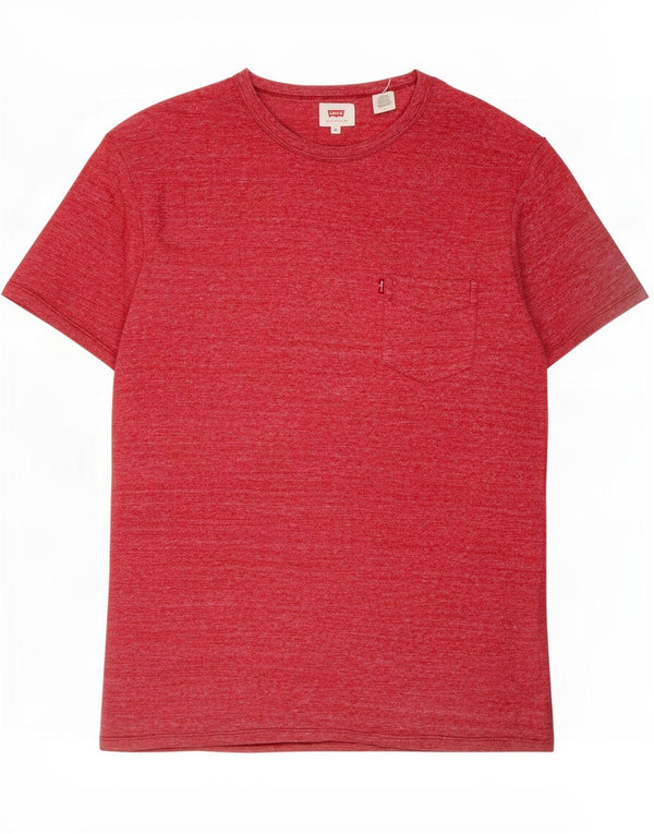 Ανδρικό T-Shirt Levi's Top Βαμβακερό με μεσαίο κόκκινο χρώμα