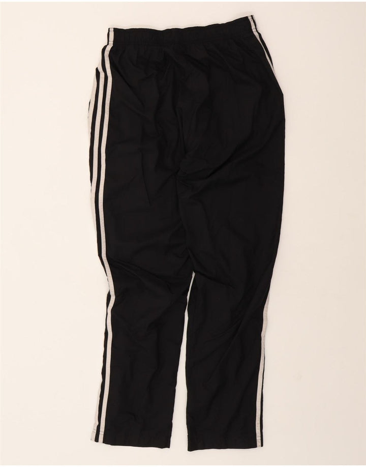 ADIDAS Womens Tracksuit Trousers UK 12 Medium Black Nylon Vintage Adidas and Second-Hand Adidas from Messina Hembry 