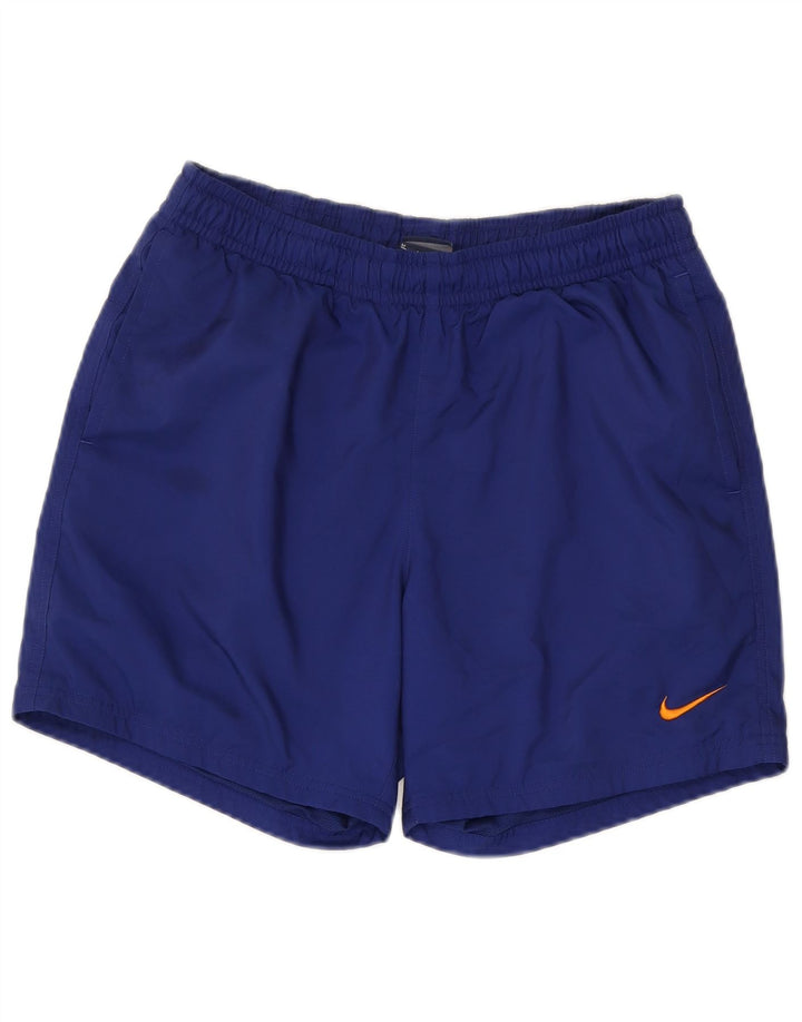 Nike Mens Sport Shorts Medium Navy Blue Polyester