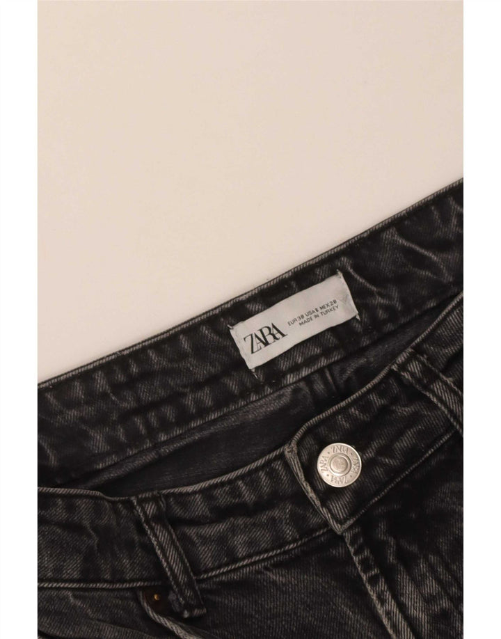 Zara Womens Loose Jeans EU 38 Small W28 L27 Grey