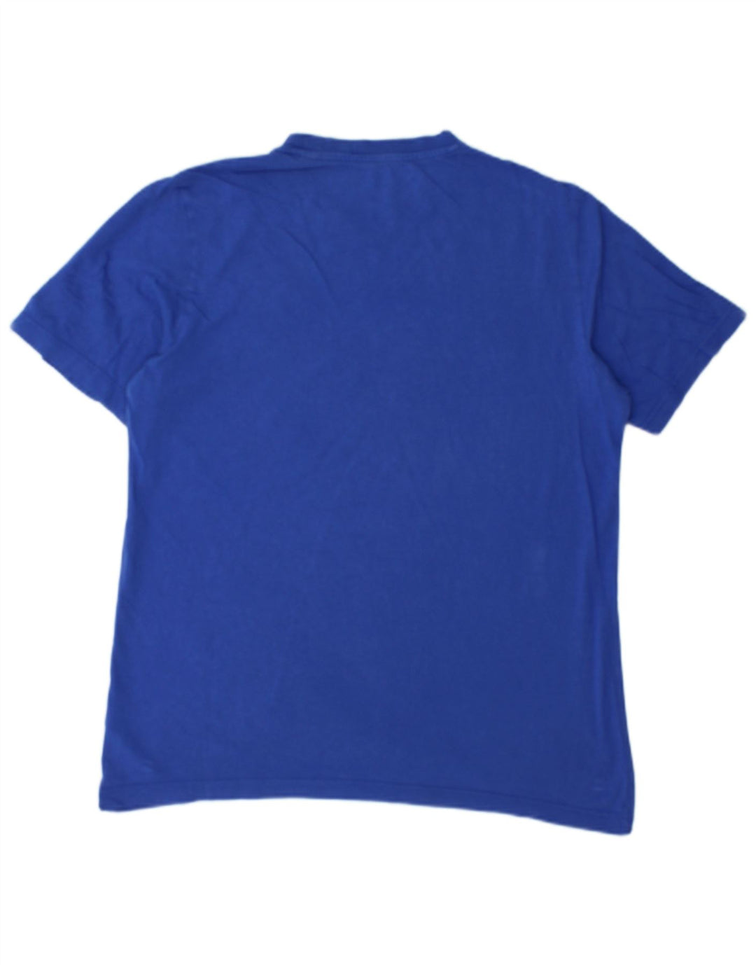 Adidas Mens Graphic T-Shirt Top Medium Blue Cotton