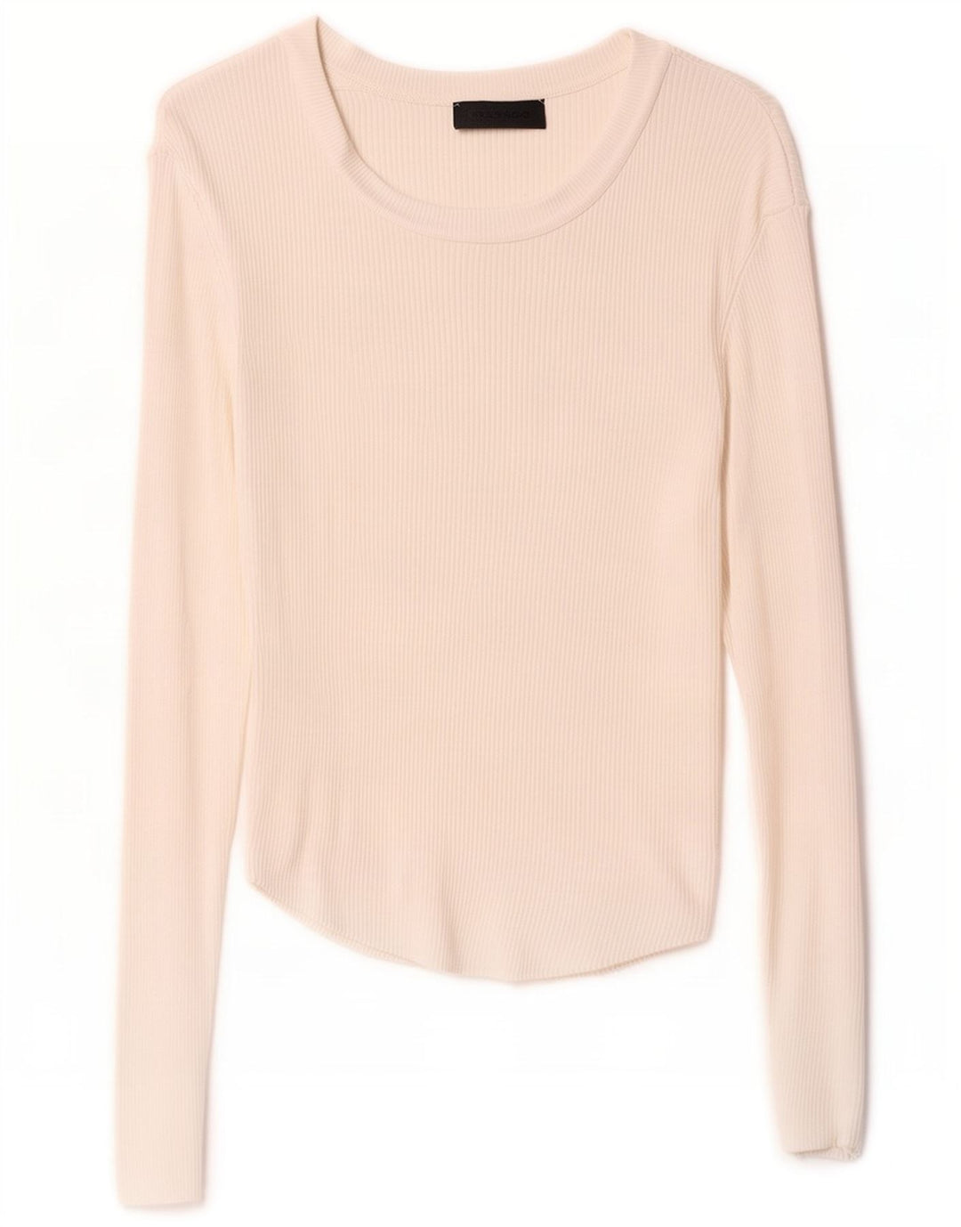 Zara Womens Top Long Sleeve UK 12 Medium White