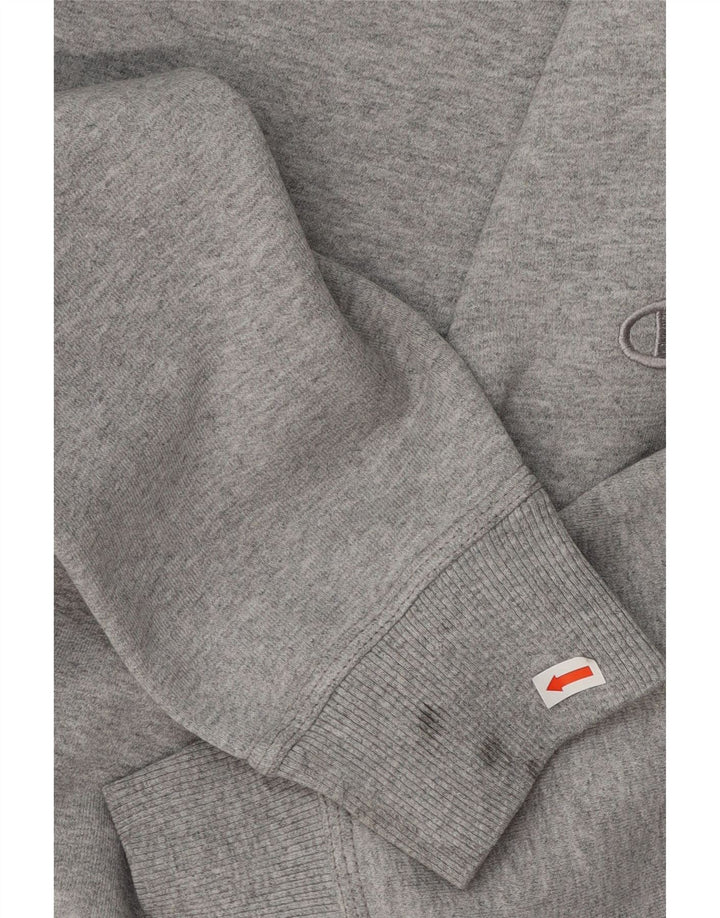 CHAMPION Mens Sweatshirt Jumper Large Grey Cotton