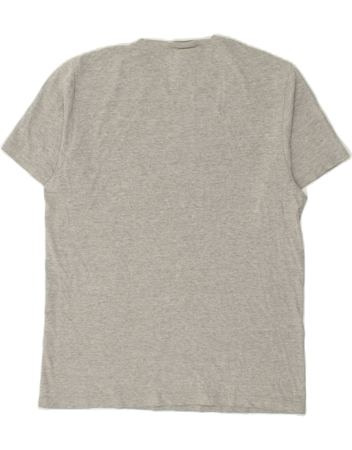 TOMMY HILFIGER Mens T-Shirt Top Small Grey Cotton Vintage Tommy Hilfiger and Second-Hand Tommy Hilfiger from Messina Hembry 