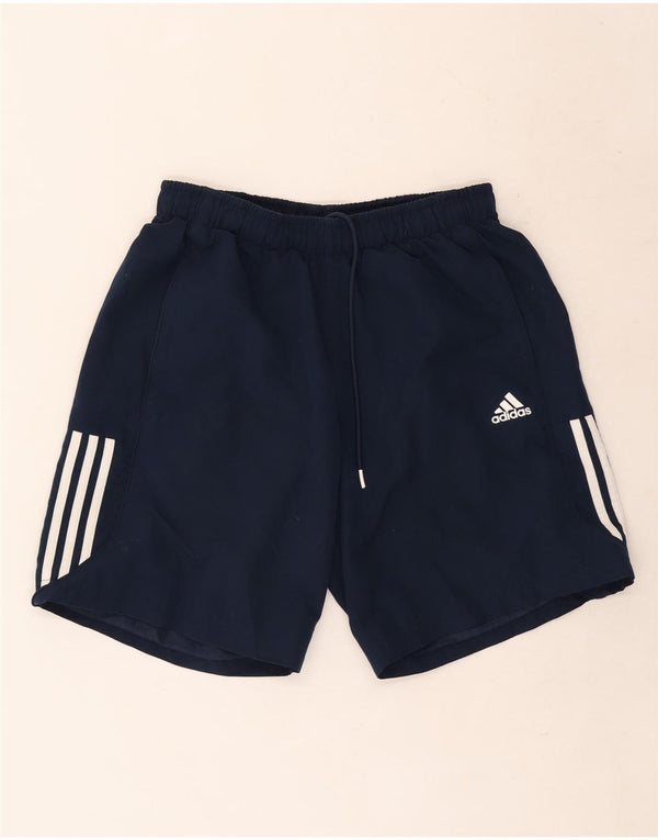 Adidas Mens Climalite Sport Shorts Large  Navy Blue