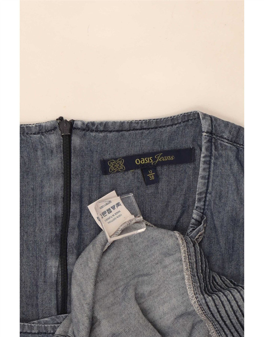 Γυναικείο φόρεμα με θήκη Oasis UK 12 Medium Navy Blue