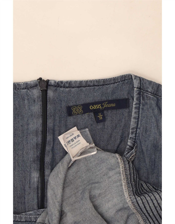 Γυναικείο φόρεμα με θήκη Oasis UK 12 Medium Navy Blue