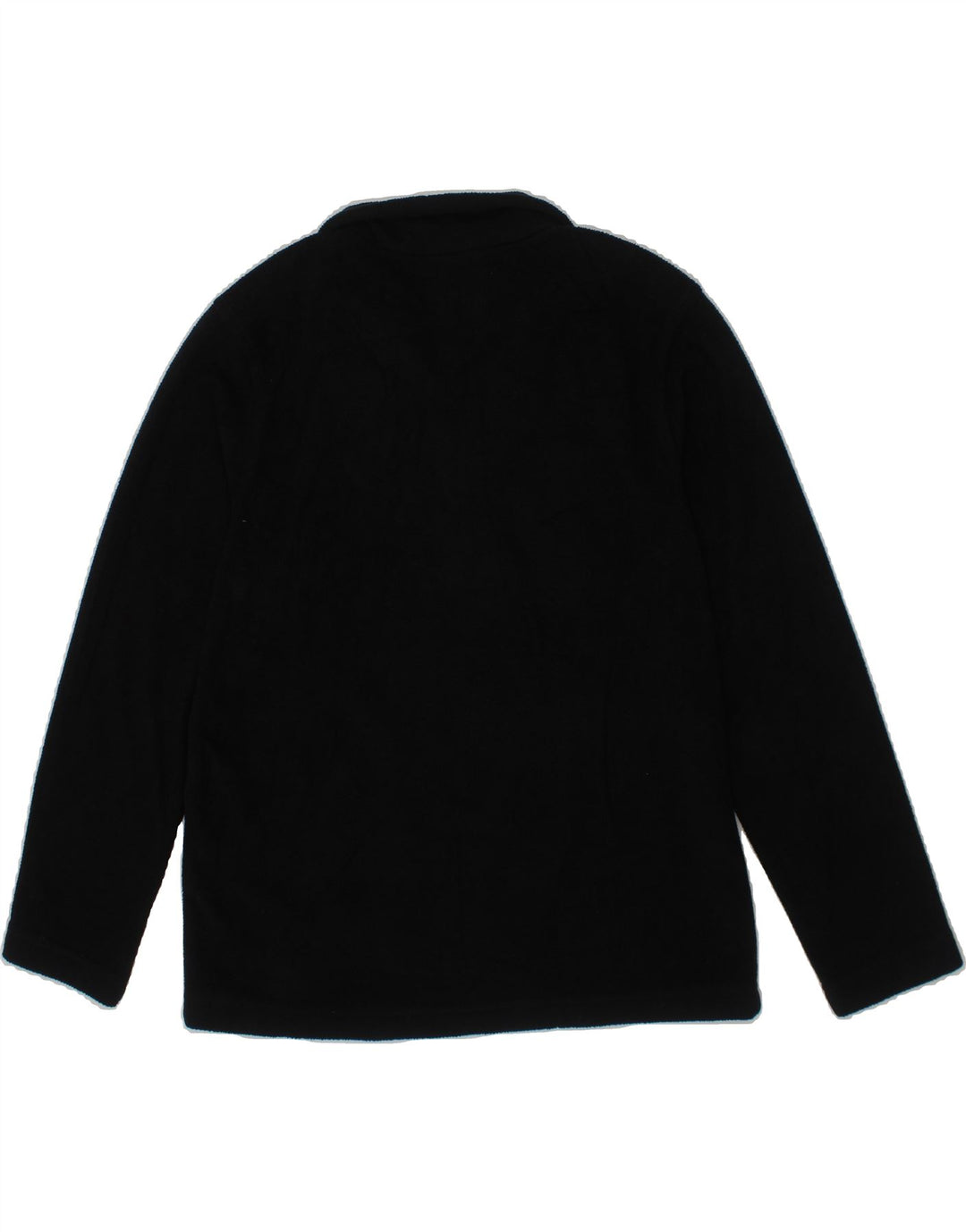 MC KINLEY Boys Zip Neck Fleece Jumper 7-8 Years Black Polyester Vintage MC Kinley and Second-Hand MC Kinley from Messina Hembry 