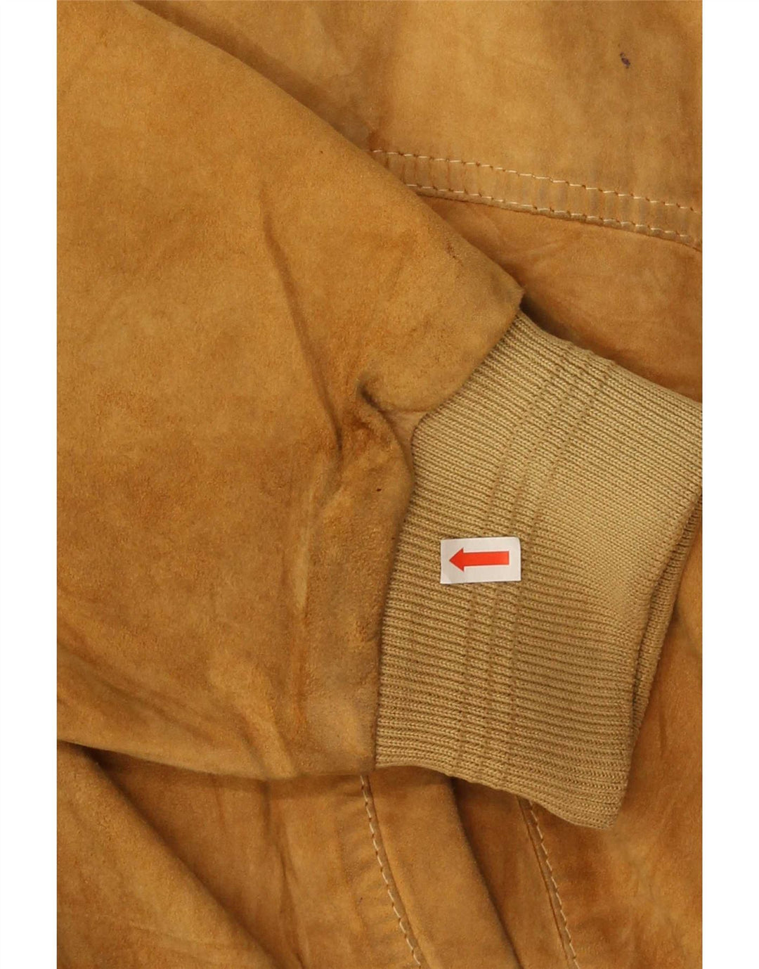 Vintage muška bomber jakna od brušene kože IT 50 Large Beige