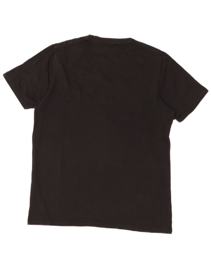 O'Neill - Camiseta gráfica para hombre, talla mediana, algodón negro
