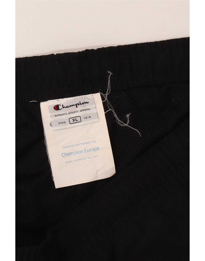 Pantaloni da tuta da uomo Champion XL Poliestere nero