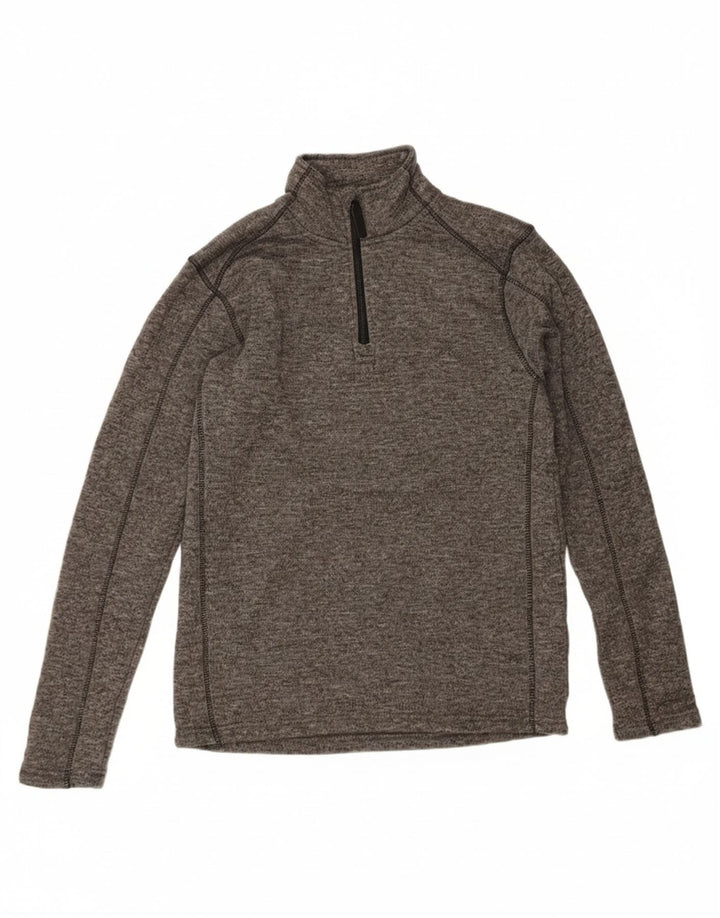 MOUNTAIN WAREHOUSE Mens Zip Neck Pullover Tracksuit Top Medium Grey