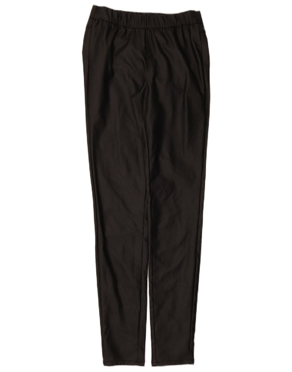 Kaffe Damen Slim Freizeithose IT 36 XS W26 L31 Schwarze Viskose