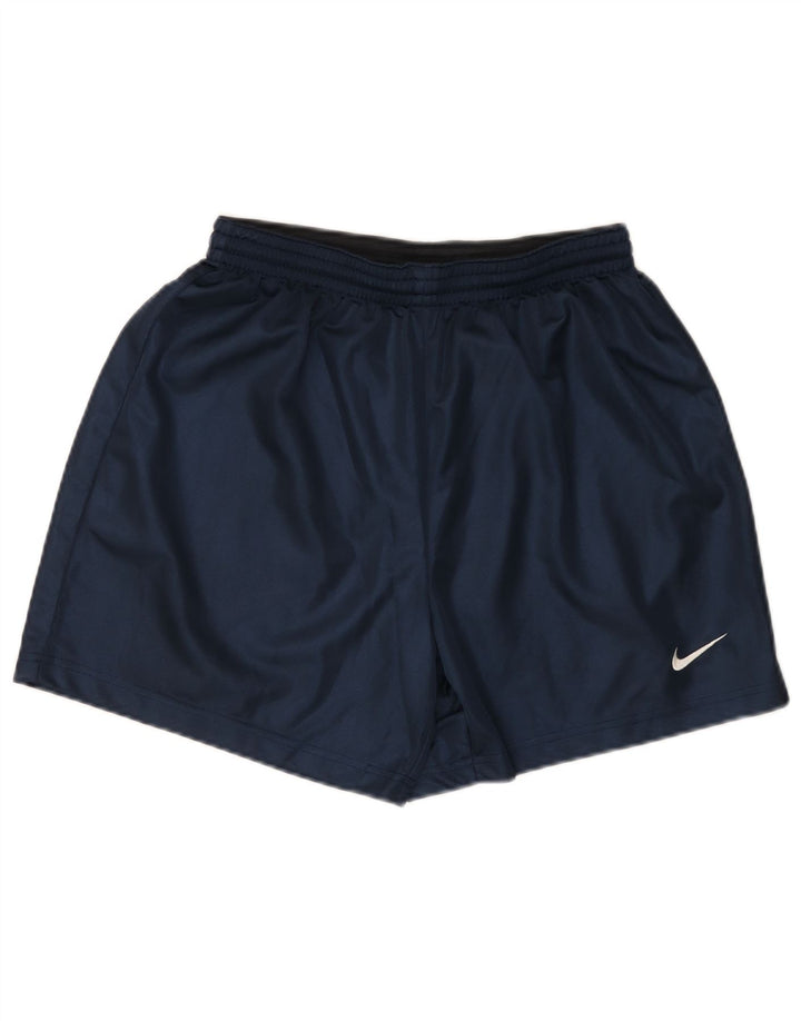 Nike Mens Sport Shorts Medium  Navy Blue Polyester