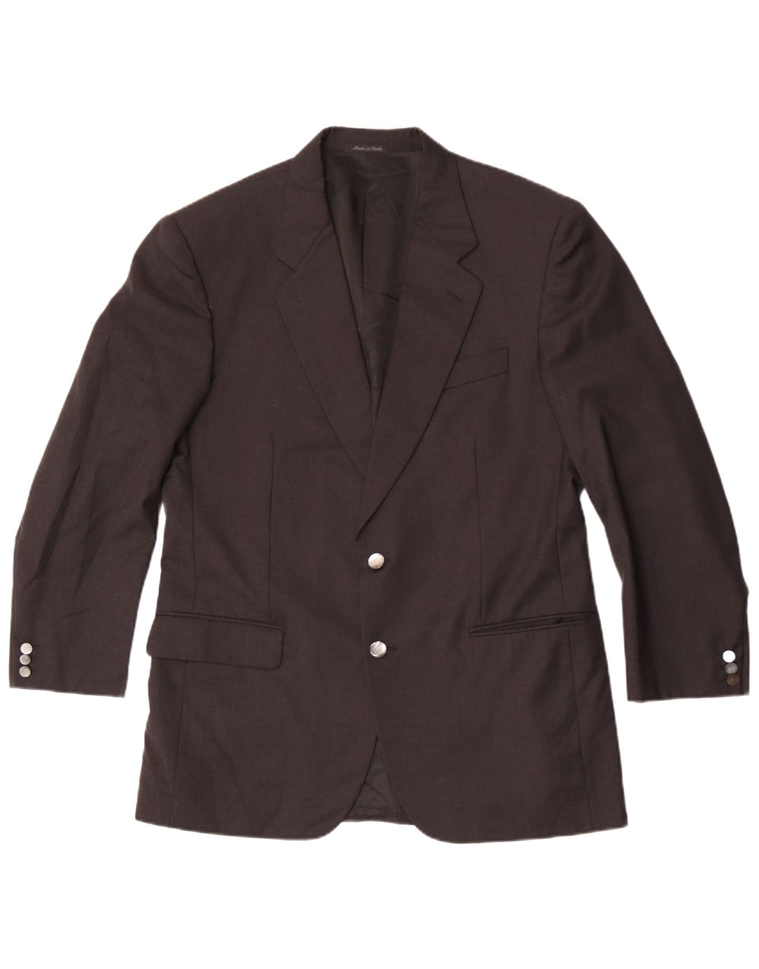 Pierre Cardin Mens 2 Button Blazer Jacket IT 50 Large Grey Wool
